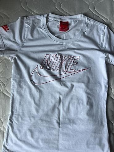 kisi geyimi: Futbolka, Nike, M, rəng - Ağ — 1