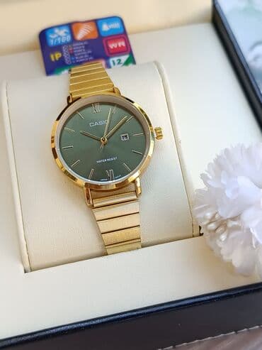 elektron saat oyrənmək: Qol saatı, Casio, rəng - Qızılı — 11