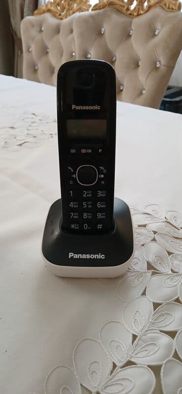2 ci əl telfonlar: Stasionar telefon Panasonic, Simsiz, Yeni — 1