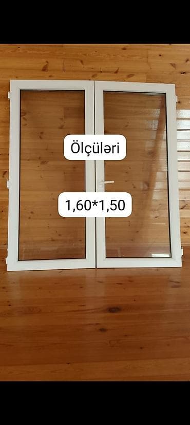 plastik panel: Satılır! Çift mexanizmli (iki açılışlı) pəncərə satılır. Həm normal — 1