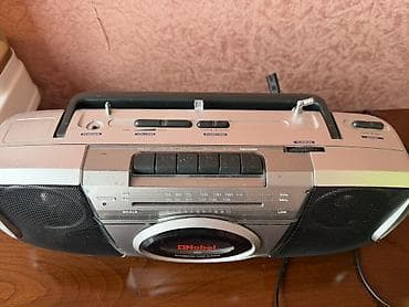 audio technica: Nobel portativ radio-kaset maqnitofonu Xüsusiyyətlər: - AM/FM radio — 3