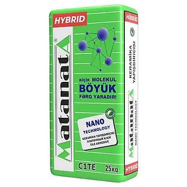 Matanat A Keramika Yapışdırıcısı – HYBRID, Nano Technology - Növ