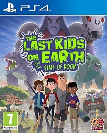 doom: Ps4 üçün the last kids on the earth and the staff of doom oyun diski — 1