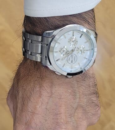 oğlan sepləri: İşlənmiş, Qol saatı, Tissot, rəng - Gümüşü — 8