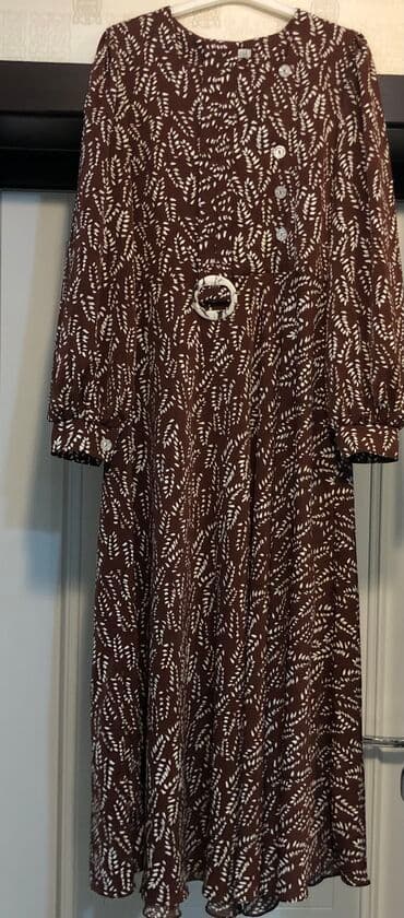 кыргызское национальное платье: Elbise 1 defe geyinilib,olcu Lamma XL uygun olar Uzerinde 46 olcu — 1