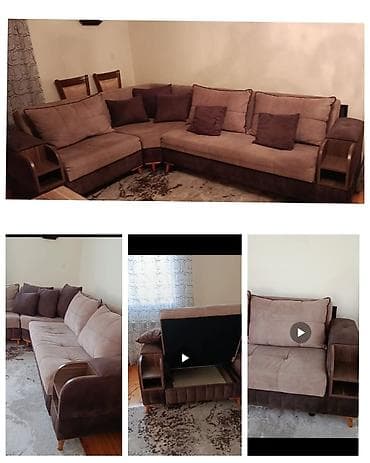 set mebel: Kunc divan satilir. 330 azn. Olcusu 3x2 .acilir bazasi var. Axsam — 1