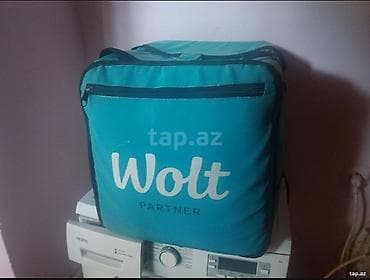 Asaqi Yeri Var Wolt çatdırılma çantası – izotermal, böyük həcmli -