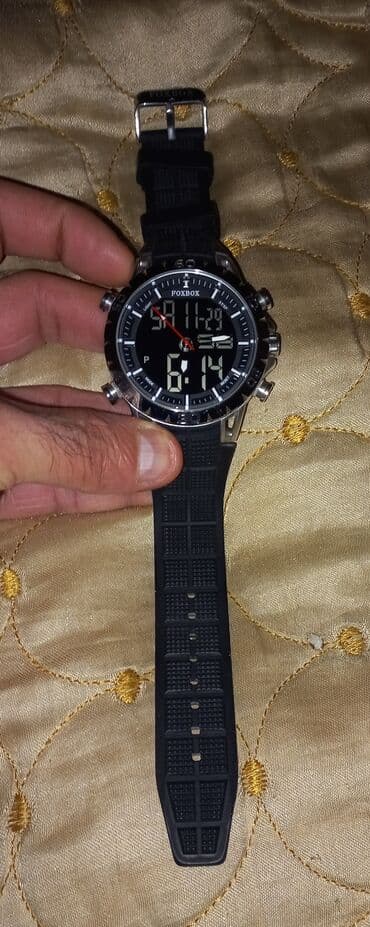 moskva univermagi qızıl saatlar: Qol saatı, rəng - Qara — 3