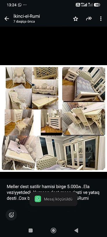 Meller dest satilir hamisi birge 5.000₼ .Ela veziyyetdedi .Yumsaq dest