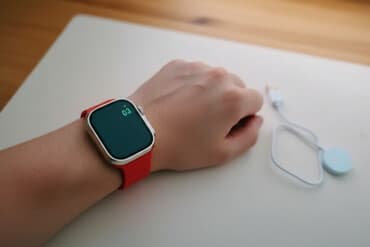 redmi not 9 ekran: Smart saat, Sensor ekran, rəng - Qırmızı — 1