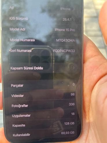 iphone xs 64 gb: IPhone 15 Pro, 128 GB, Black Titanium — 4