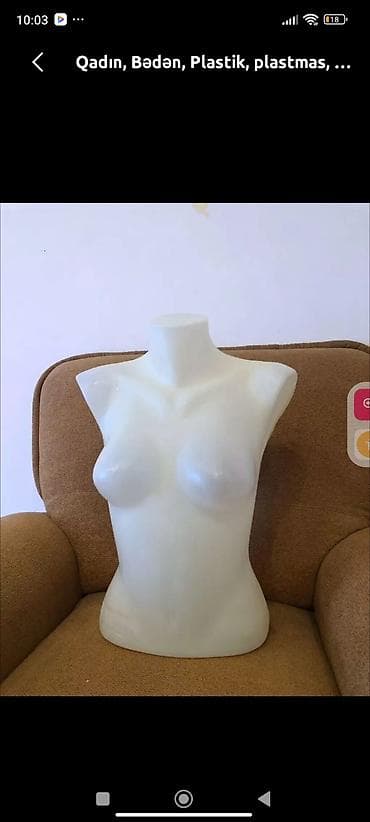 Qadın, Plastik, plastmas, Ağ