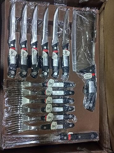 bıcağlar: MAYERHOFF bıçaq dəsti – portativ çamadanlı peşəkar mətbəx komplekti — 3