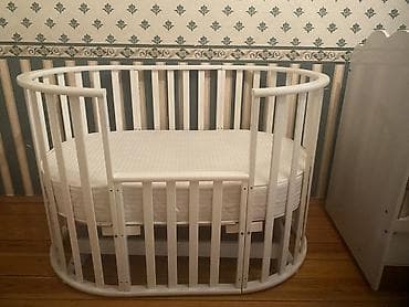 Oğlan və qız üçün, İşlənmiş, Yumru, Beşik, Dəst ilə, Matras ilə, Yellənmə mexanizm ilə — 3