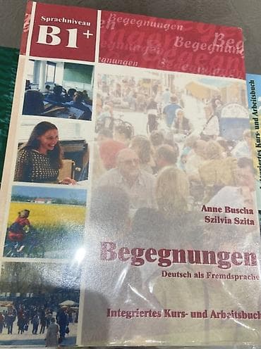 Учебная литература: Yenidir, islenmeyib, 10 azne alinib 8 azne satilir. Begegnungen B1+ — 1