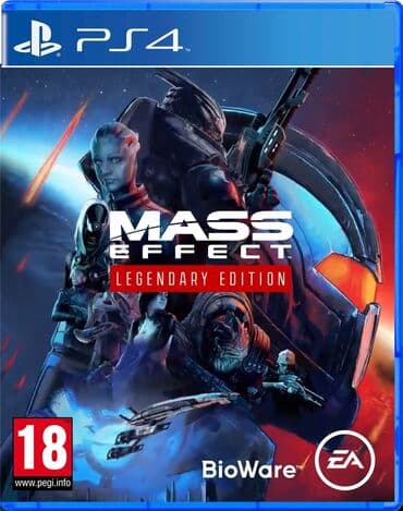dvd disk oyun: Ps4 üçün mass effect legendary edition oyun diski. Tam yeni, original — 1