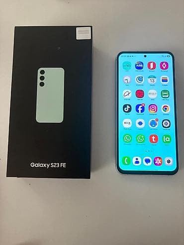 adapt: Samsung Galaxy S23 FE, 128 GB, rəng - Yaşıl, Face ID, Sənədlərlə, Sensor — 1