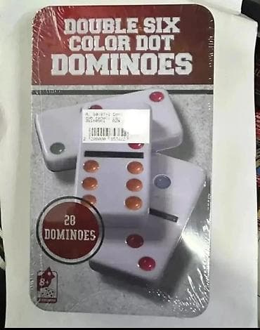 Trenajorlar: Məhsul: Double Six Color Dot Dominoes - Klassik “Double 6” domino — 4