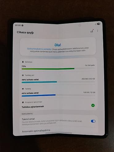 Samsung Galaxy Z Fold 3, 512 GB, rəng - Yaşıl — 2