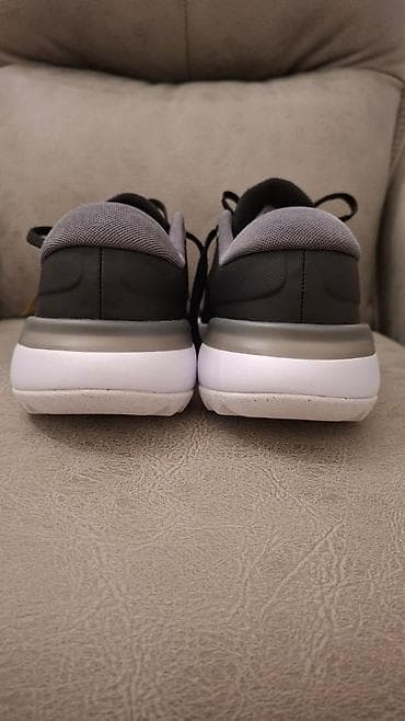 Мужская обувь: Nike Free G qaçış/idman krossovkası - Rəng: tünd boz/qaranlıq boz — 4