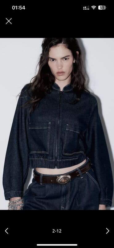 ваза для цветов: Zara - cins kurtka Bir iki defe geyilib 
teze kimidir — 1