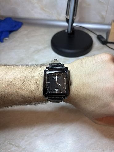 armani saat qiymetleri: Yeni, Qol saatı, Emporio Armani, rəng - Qara — 6