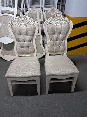 stul restoran: Qonaq otağı üçün, Qatlanmayan, rəng - Ağ Stul — 1