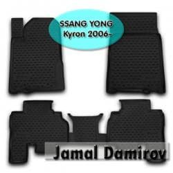 monitor masin ucun: Ssang yong kyron 2006- üçün poliuretan ayaqaltılar. "aileron" — 1