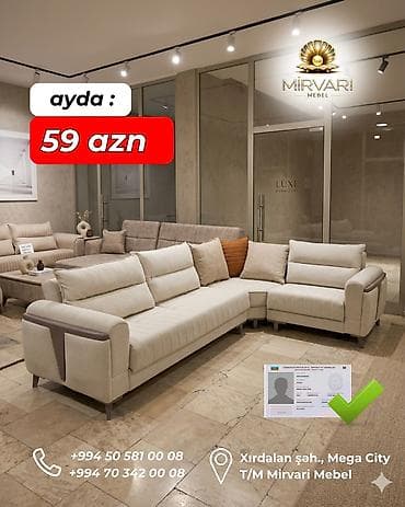 kunc divan gence: Künc divan, Yeni, Açılan, Bazalı, Çatdırılma yoxdur — 1