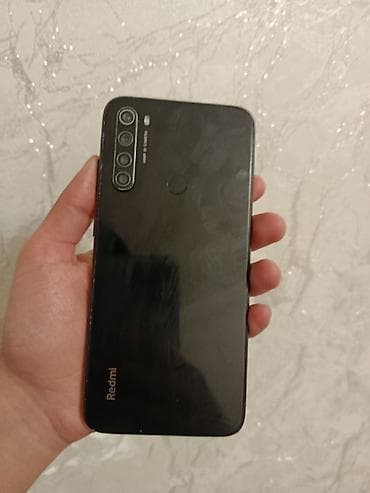 sensor ekran notebook: Redmi Note 8, 128 GB, rəng - Qara, Sensor, Barmaq izi, İki sim kartlı — 1