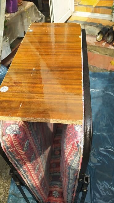 раскладушка с матрасом: Б/у, Раскладушка с матрасом — 5