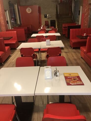 restoran ucun qab qacaq: Fastud və Burqer restorsnı ücunabsdanlıqlar satılır. Maqdonals — 14