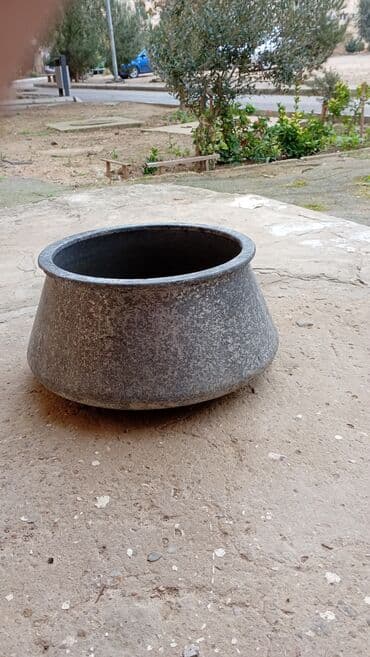 lipiçka qazanı: Aş qazanı, rəng - Qara, Çuqun, 38 sm — 1