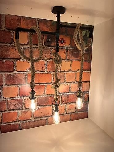 lyusturlar: Çılçıraq, 3 lampa, Metal — 2