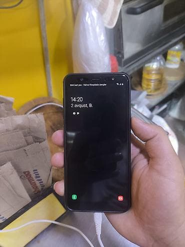 iphone 15 dubay: Samsung Galaxy A6 Plus, 32 GB, rəng - Qara, İki sim kartlı — 2