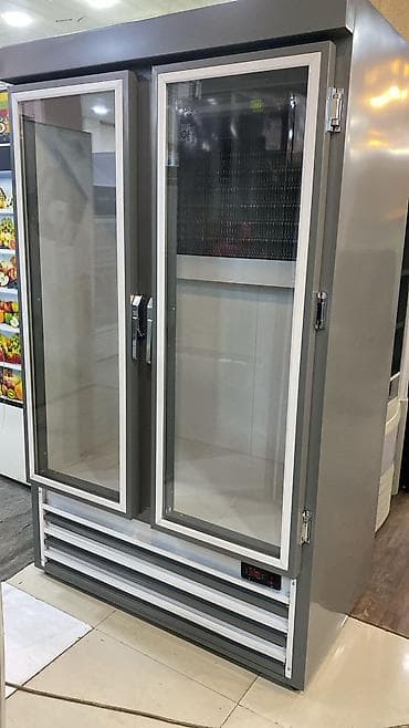 Hazır biznes: İki qapılı şüşə vitrin soyuducu - Təyinat: market, kafe, restoran və — 1