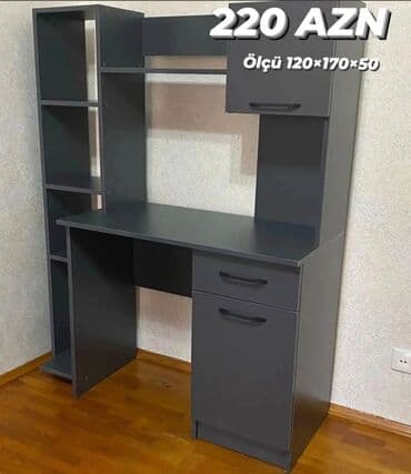 tek çarpayı: Oğlan və qız üçün, Yeni, Siyirməli, Yazı masası, Stulsuz — 1