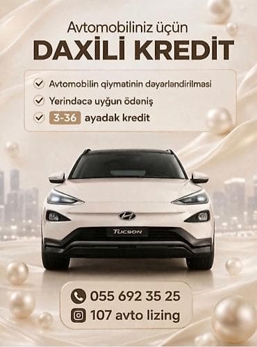 Avtomobiliniz üçün daxili kredit xidməti - Avtomobilin qiymətinin