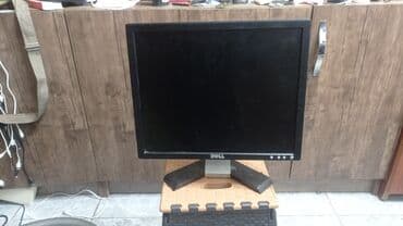 monitor alıram: Təcili satılır endirim olacaq.Dell brendinin qara rəngli LCD monitoru — 1