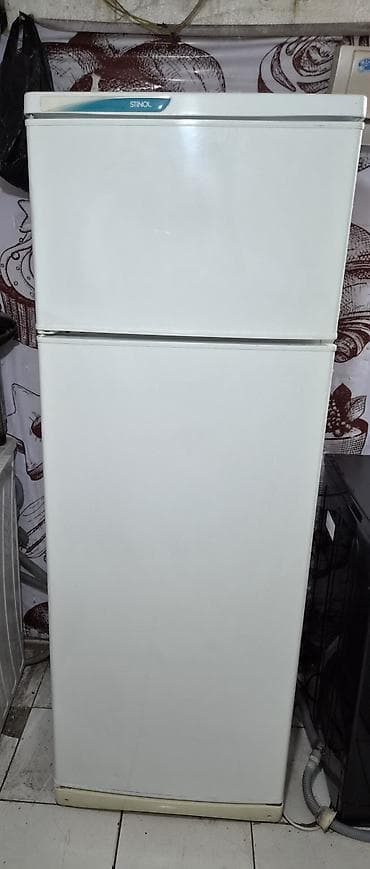 İşlənmiş 2 qapılı Stinol Soyuducu Satılır, rəng - Ağ