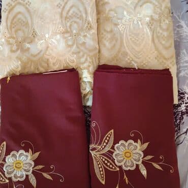 aboy rengleri: İşlənmiş, Pərdə, rəng - Bej, Ünvandan götürmə — 2