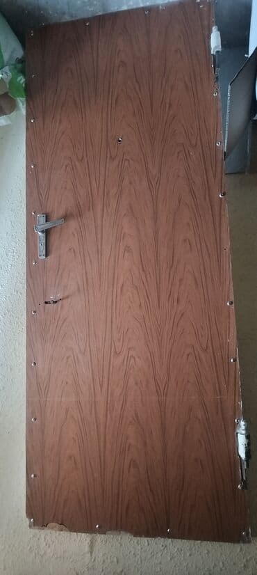 qapi sekilleri: Для квартиры Б/у Входная дверь 90х200 см С петлей, Без гарантии, Платная установка, Платная доставка — 2