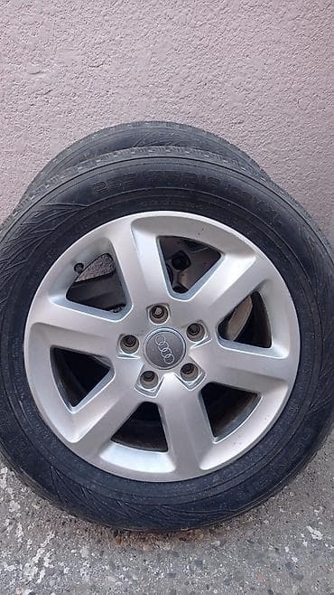4 teker: İşlənmiş Disk təkər Audi 255 / 55 / R 18, 5 Boltlu — 1