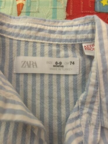 ZARA körpə köynəyi - Brend: ZARA - Ülke: Turkey istehsalı - Ölçü: 6–9 lalafo.az -da ZARA körpə köynəyi - Brend: ZARA - Ülke: Turkey istehsalı - Ölçü: 6–9