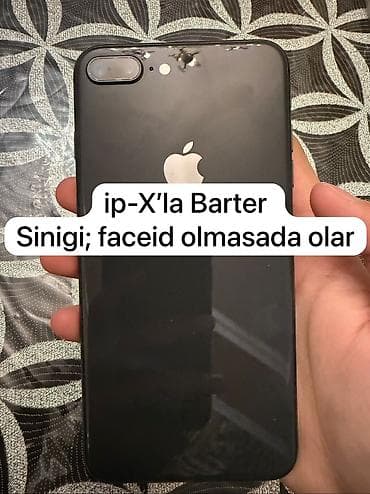 IPhone 8 Plus, 64 GB, Jet Black, Barmaq izi lalafo.az -da IPhone 8 Plus, 64 GB, Jet Black, Barmaq izi