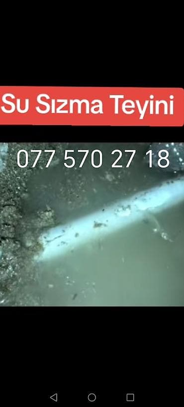 seyf qapılar 2022: Xidmət: Su sızmasının təyini - Həyət evlərində və bina evlərində — 2