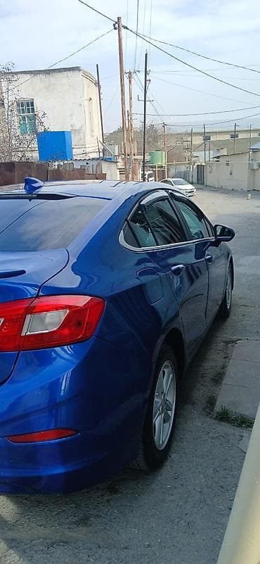 mapet satisi: Chevrolet Cruze sedan – mavi rəng - Kuzov: sedan, parlaq mavi rəng — 7