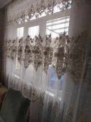 pencere perde: Yeni, Vilyur Pərdə, rəng - Ağ, Ünvandan götürmə — 9