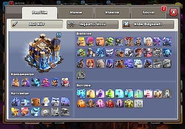 kohnə əsyalar: Clash of Clans hesabı – Əsas Kənd - Şahzadə səviyyəli kənd quruluşu — 2