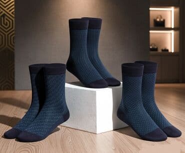 Məhsul: Kişi çorab dəsti - Size 41-44 - Dəst: 6 ədəd çorab - Rəng